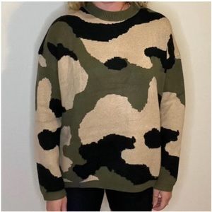 Camo Sweater